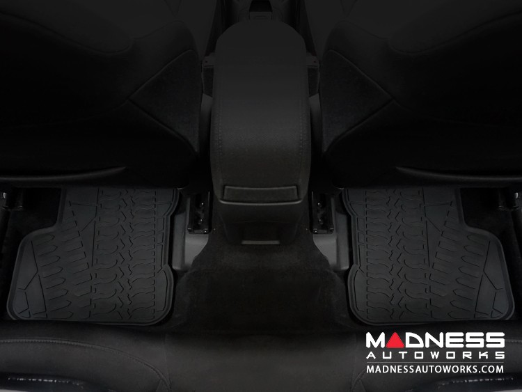 Jeep Renegade Floor Mats - All Weather Rubber - Premium Version - Rear Only